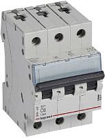 Выключатель автоматический Legrand TX3 6000 3п 6А C 10кА картинка